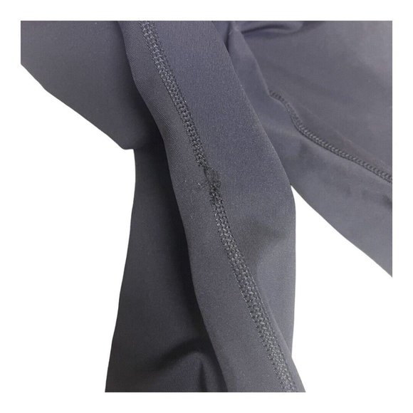 Lululemon Fast Free Crop Legging Size 4 Black High Noon Dot Lilac Running READ - Picture 16 of 16